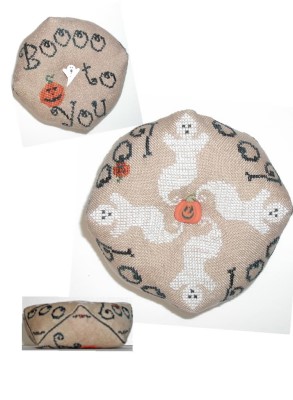 Ghosts & Bats Biscornu